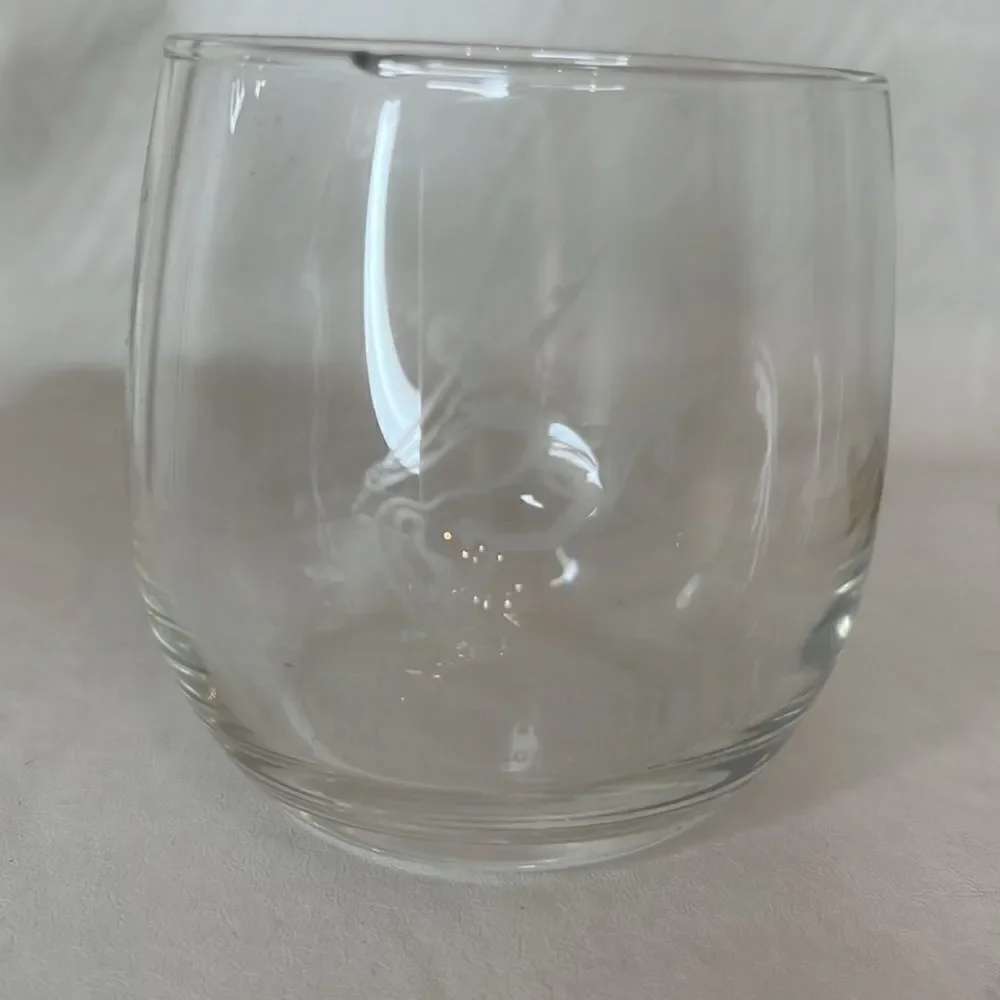 Remy Martin Fine Champagne Cognac Rock Glass 12 Oz  2 3/4 In Round 3 1/2 In Tall